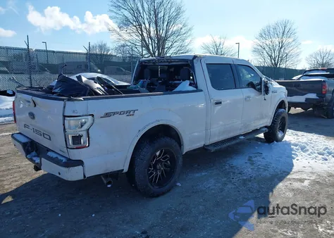 2019 Ford F-150 Lariat из США, поврежденный, VIN 1FTFW1E42KKC72440